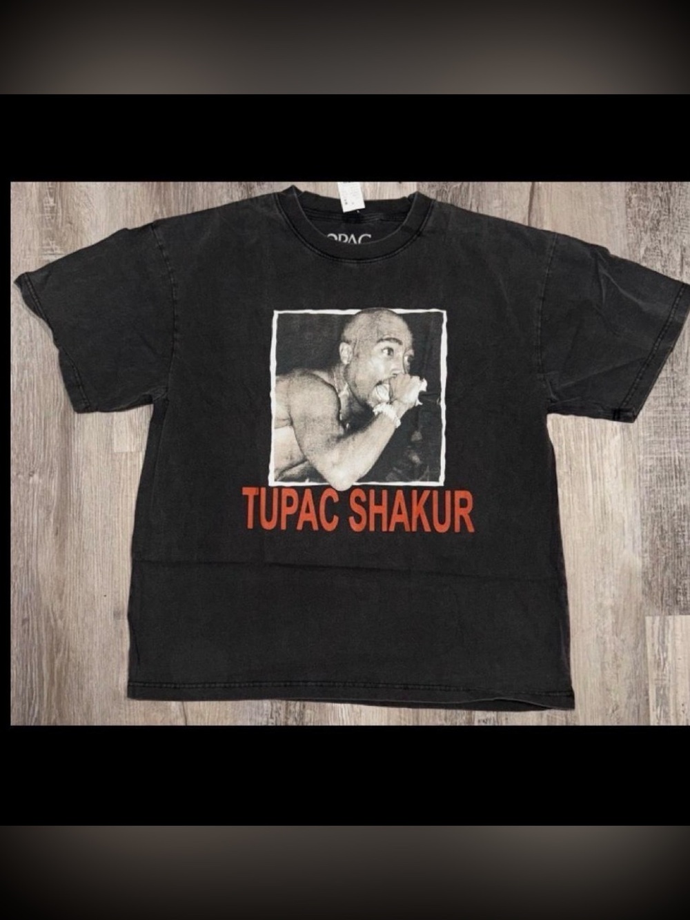 NWT Men's Tupac Shakir Shirt Size XL